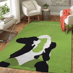 No086 My The Black Eyed Peas Minimal Music Artwork Minimal Music Artworks Art For Fans Area Rug Living Room Carpet