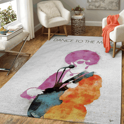 No088 Sly And The Family Watercolor Music Artworks Art For Fans Area Rug Living Room Carpet Rug Regtangle Carpet Floor Decor Home Decor