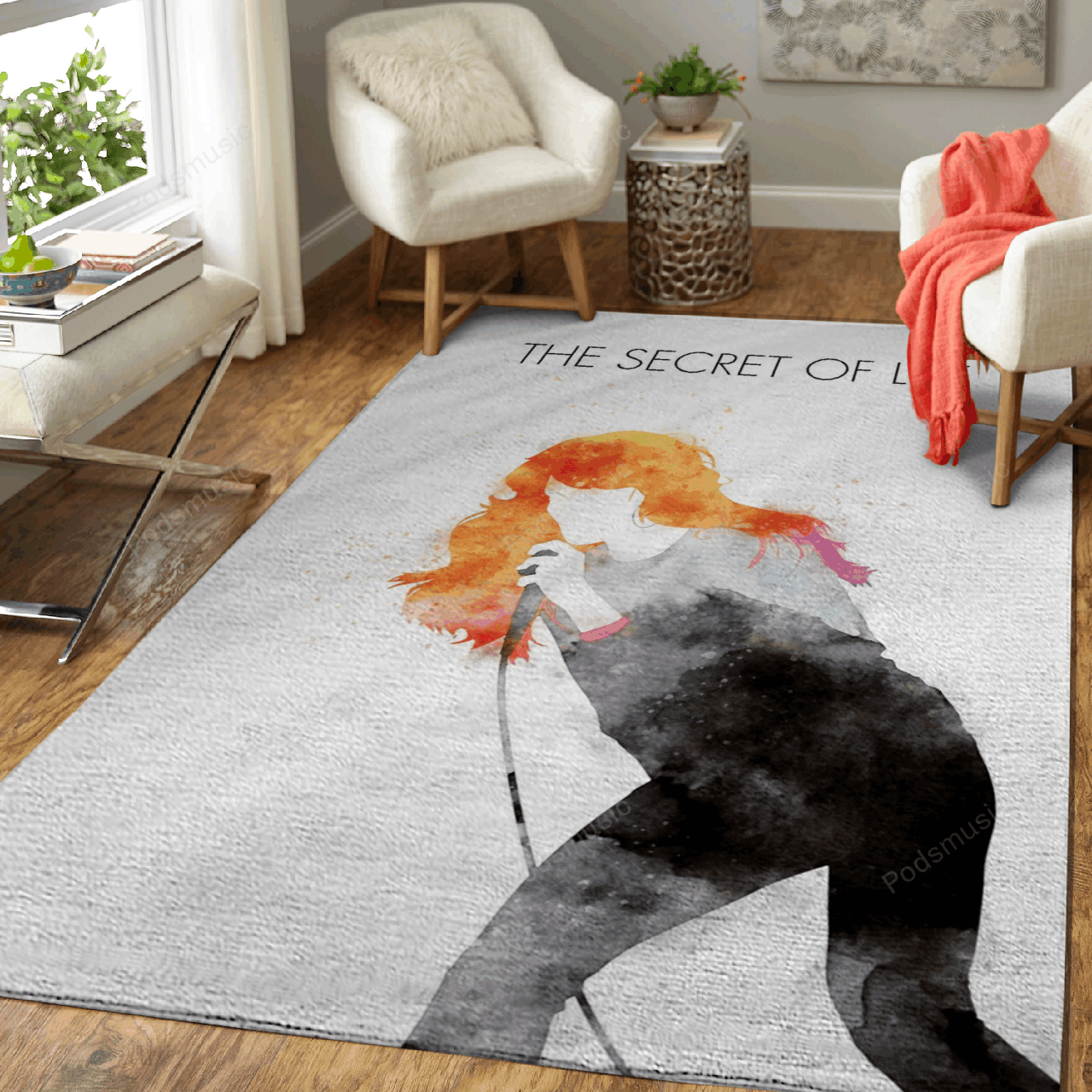 No113 Faith Hill Watercolor Music Artworks Art For Fans Area Rug Living Room Carpet Rug Regtangle Carpet Floor Decor Home Decor