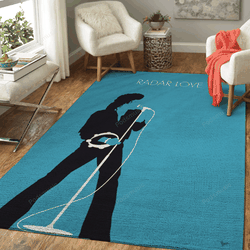 No115 My Golden Earring Minimal Music Artwork Minimal Music Artworks Art For Fans Area Rug Living Room Carpet Rug Regtangle Decor Home Decor