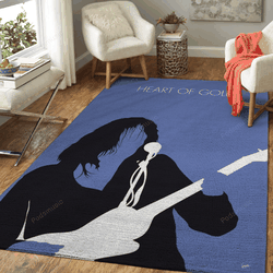 No128 My Neil Young Minimal Music Artwork Minimal Music Artworks Art For Fans Area Rug Living Room Carpet Rug Regtangle Decor Home Decor