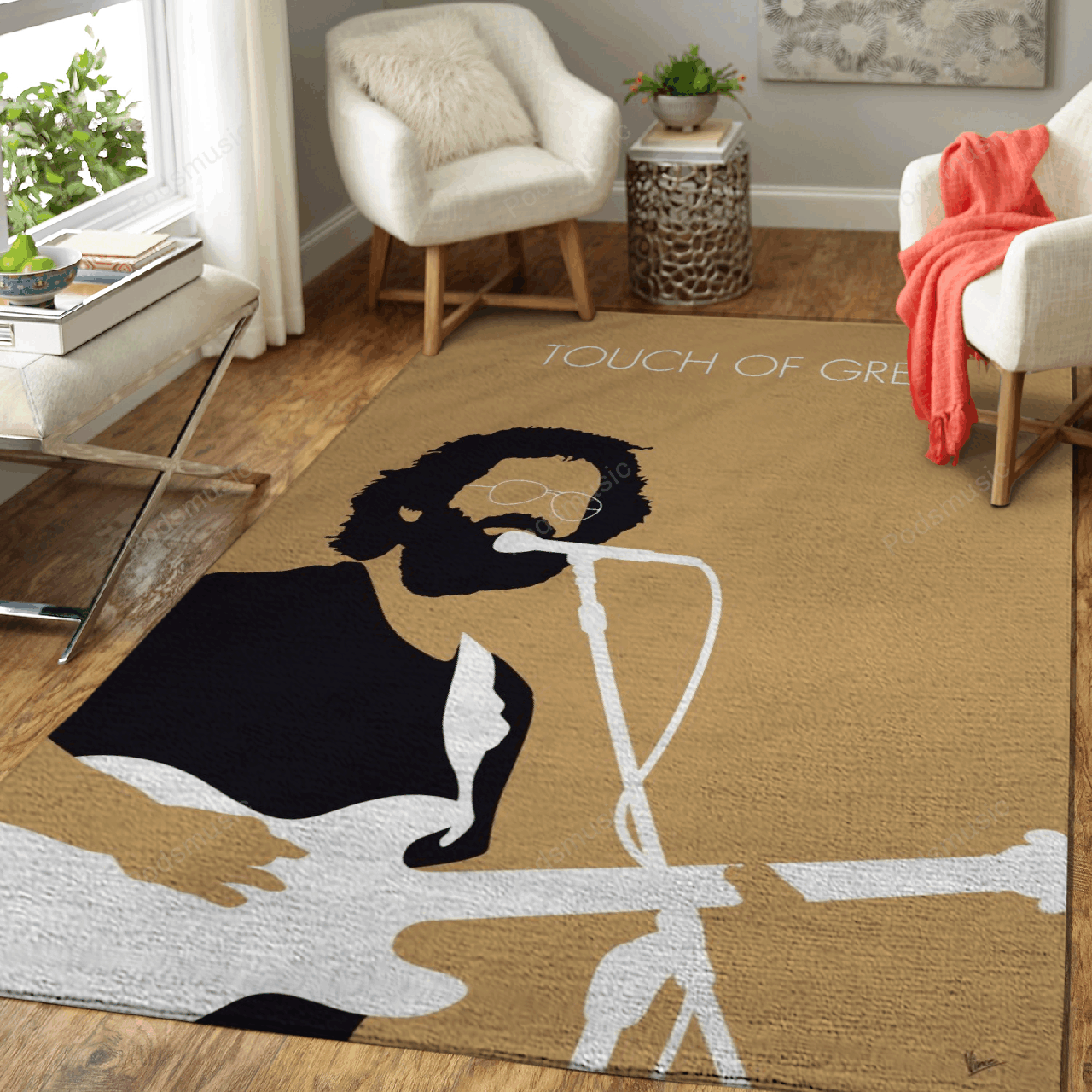 No140 My Grateful Dead Minimal Music Artwork Minimal Music Artworks Art For Fans Area Rug Living Room Carpet Rug Regtangle Decor Home Decor