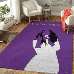 No151 My Celine Dion Minimal Music Artwork Minimal Music Artworks Art For Fans Area Rug Living Room Carpet Rug Regtangle Decor Home Decor