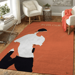 No153 My 50 Cent Minimal Music Artwork Minimal Music Artworks Art For Fans Area Rug Living Room Carpet Rug Regtangle Carpet Floor Decor Home Decor