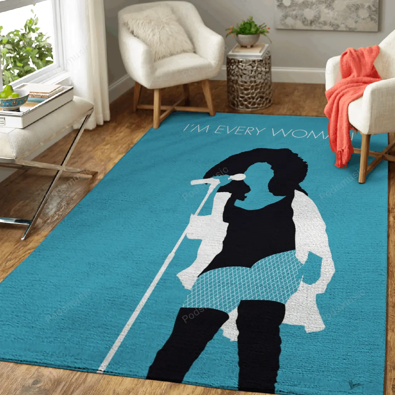 No155 My Chaka Khan Minimal Music Artwork Minimal Music Artworks Art For Fans Area Rug Living Room Carpet Rug Regtangle Decor Home Decor