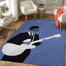 No158 My Roy Orbison Minimal Music Artwork Minimal Music Artworks Art For Fans Area Rug Living Room Carpet Rug Regtangle Decor Home Decor