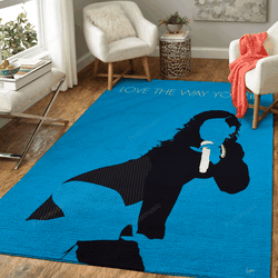 No179 My Rihanna Minimal Music Artwork Minimal Music Artworks Art For Fans Area Rug Living Room Carpet Rug Regtangle Carpet Floor Decor Home Decor