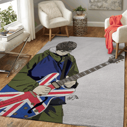 Noel Gallagher List Music Art For Fans Area Rug Living Room Carpet Rug Regtangle Carpet Floor Decor Home Decor