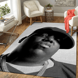 Notorious Big Wall Biggie Celebrities Collection Art For Fans Area Rug Living Room Carpet Rug Regtangle Carpet Floor Decor Home Decor