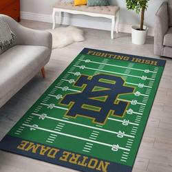 Notre Dame Fighting Irish Carpet Living Room Rug Regtangle Carpet V17231 1