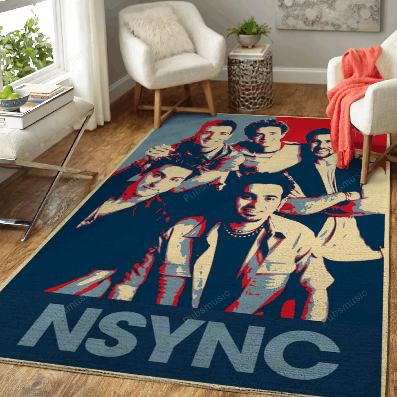 Nsync Pop Music Art For Fans Area Rug Living Room Carpet Rug Regtangle Carpet Floor Decor Home Decor