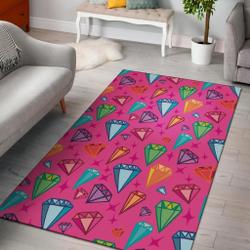 Nurse Teddy Bear Pattern Print Area Rug Living Room Rug Home Decor