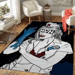 Nurse182 Music Art Art For Fans Area Rug Living Room Carpet Rug Regtangle Carpet Floor Decor Home Decor