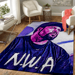 Nwa Music Art For Fans Area Rug Living Room Carpet Rug Regtangle Carpet Floor Decor Home Decor