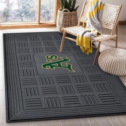 Oakland Athletics Area Rug Mlb Baseball Team Logo Carpet Living Room Rugs 7