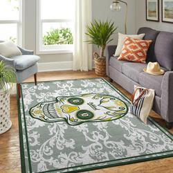 Oakland Athletics Skull Style Area Rug Mlb Baseball Carpet Living Room Rugs 7