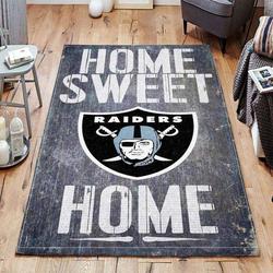 Oakland Raiders Nfl Area Rugs Living Room Carpet Christmas Gift Rug Regtangle Carpet Floor Decor Home Decor V11146