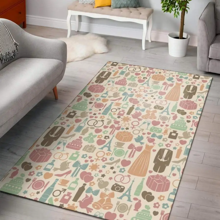Octopus Area Rug Living Room Rug Home Decor Kt190903A Ofd