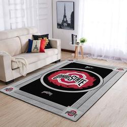 Ohio State Buckeyes Area Rugs Ncaa Living Room Carpet 200303109