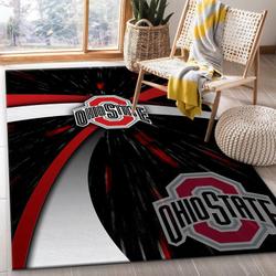Ohio State Buckeyes Ncaa 2 Area Rug Living Room Bed Room Rug Regtangle Carpet