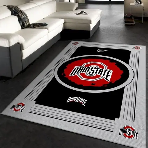 Ohio State Buckeyes Ncaa Team Logo Nice Gift Home Decor Rectangle Area