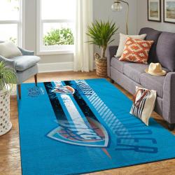 Oklahoma City Thunder Area Rug Nba Carpet Living Room Rug Regtangle Carpet V6617