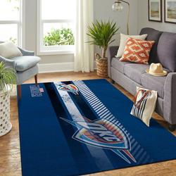 Oklahoma City Thunder Nba 11 Area Rug Living Room Bedroom Rug Regtangle Carpet