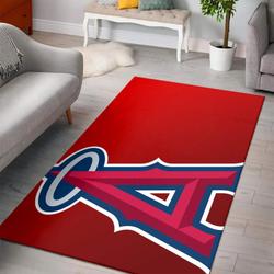 Los Angeles Angels MLB Football Team Logo Carpet Rug Living Room 19120711