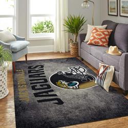 Jacksonville Jaguars Football NFL Team Logo Carpet Rug Living Room 20030348