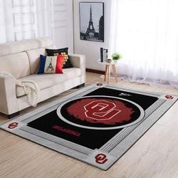 Oklahoma Sooners Ncaa Football Living Room Carpet Floor Home Decor 20030348