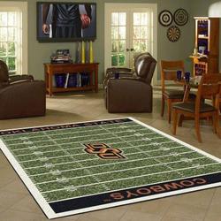 NCAA Oklahoma State Cowboys Living Room Rug Team Logo Carpet 19122110 2