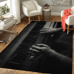 Old Piano Play Music Art For Fans Area Rug Living Room Carpet Rug Regtangle Carpet Floor Decor Home Decor