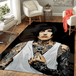 Oliver Sykes Music Art For Fans Area Rug Living Room Carpet Rug Regtangle Carpet Floor Decor Home Decor