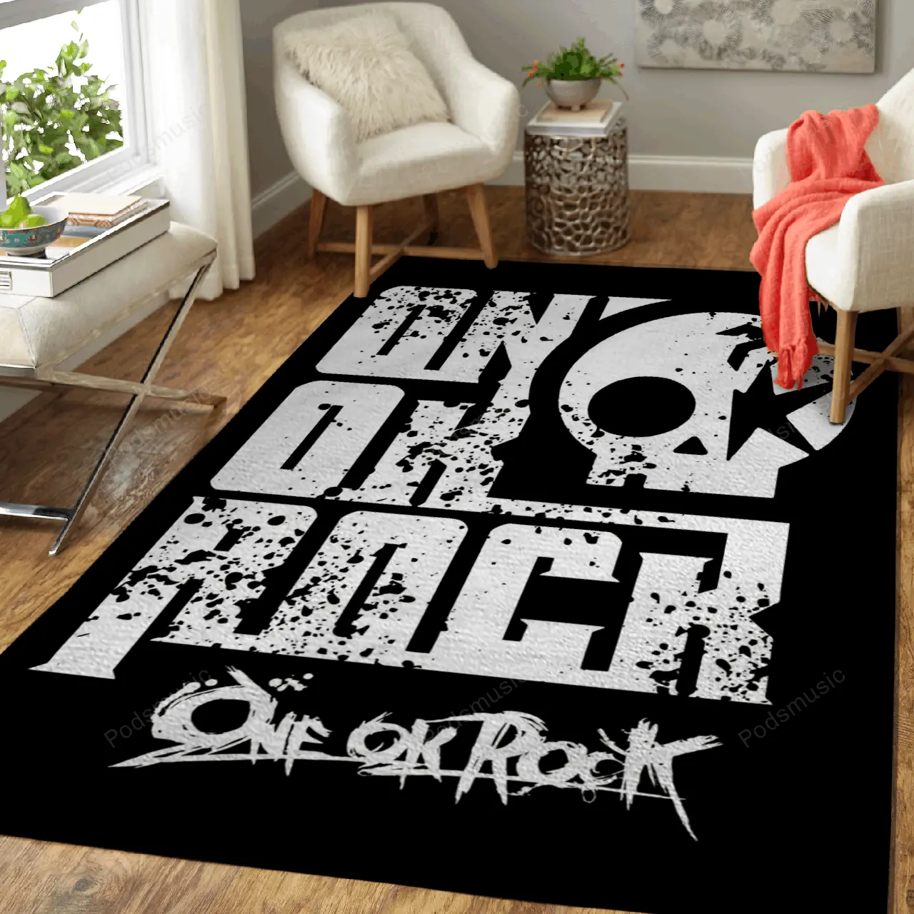 One Ok Rock Art Music Art For Fans Area Rug Living Room Carpet Rug Regtangle Carpet Floor Decor Home Decor
