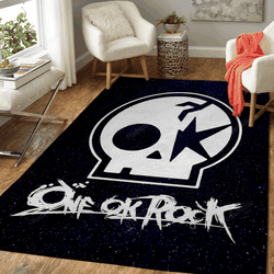 One Ok Rock Skull Music Art For Fans Area Rug Living Room Carpet Rug Regtangle Carpet Floor Decor Home Decor