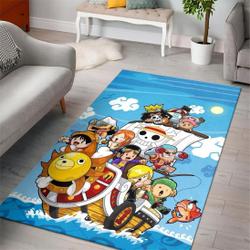 One Piece Anime Movies Area Rugs Living Room Carpet Rug Regtangle Rug