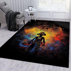 One Piece Monkey D Luffy Colofor Smoky Straw Hat Art Area Rug Living Room And Bed Room Rug Rug Regtangle Carpet Floor Decor Home Decor