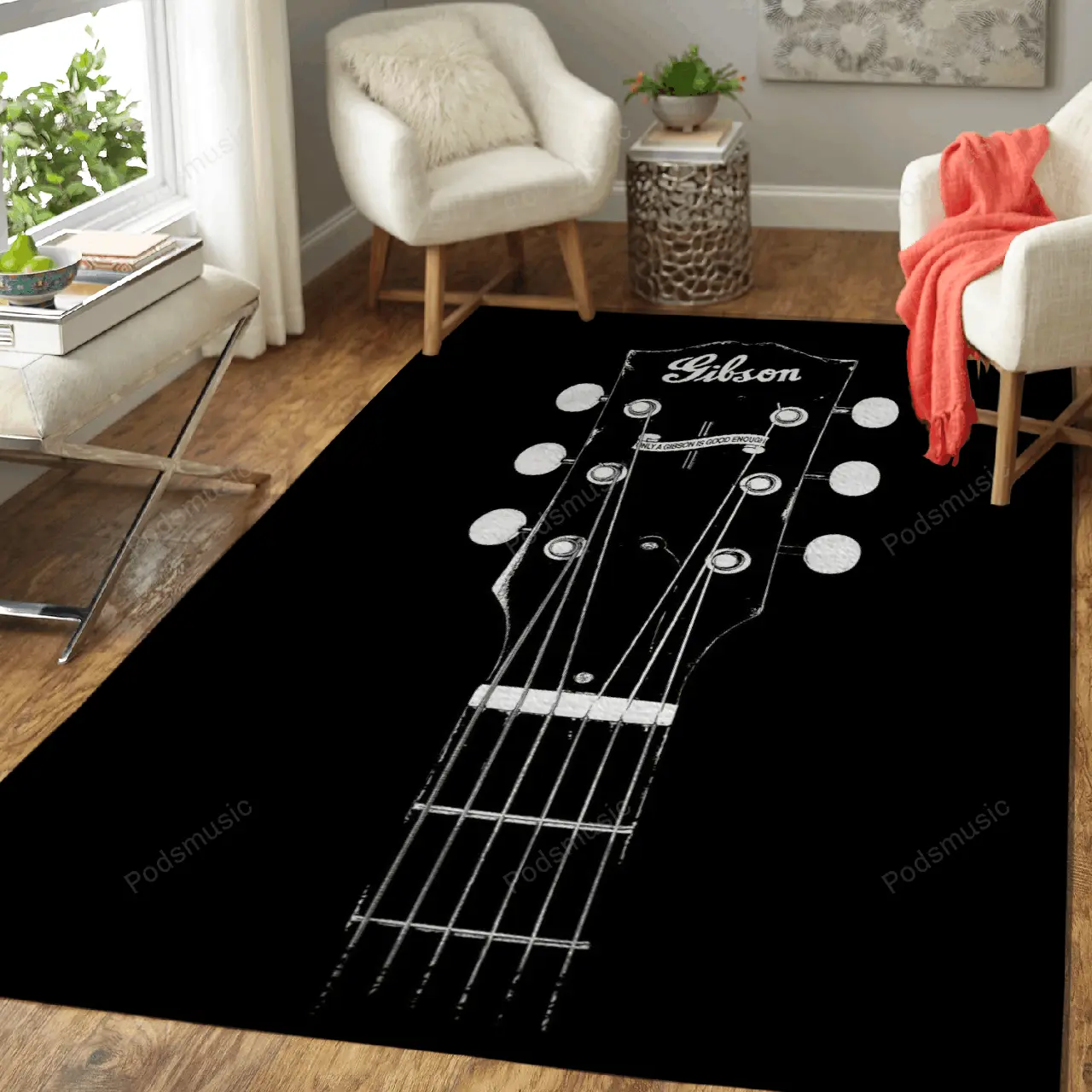 Only A Gibson Guitars Music Art For Fans Area Rug Living Room Carpet Rug Regtangle Carpet Floor Decor Home Decor