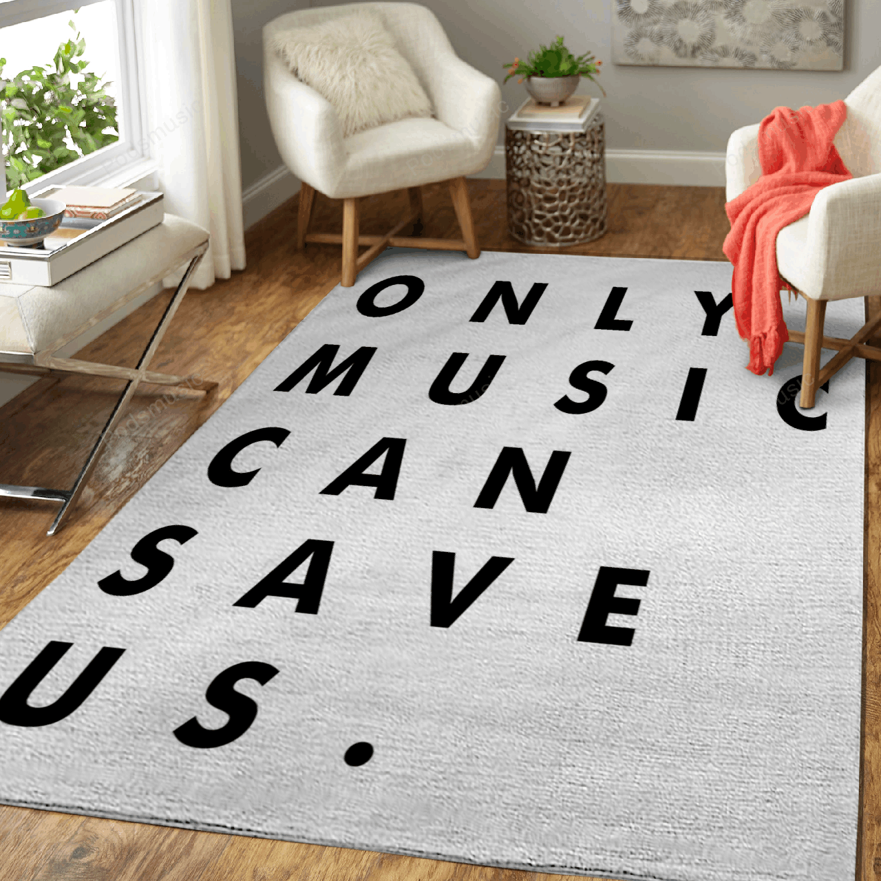 Only Music Can Save Us Music Art For Fans Area Rug Living Room Carpet Rug Regtangle Carpet Floor Decor Home Decor