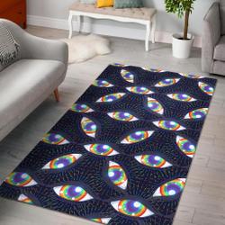 Orange Keybucket Custom Area Rug Living Room Rug Home Decor Carpet