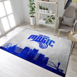Orlando Magic Nba 8 Area Rug Living Room And Bed Room Rug Rug Regtangle Carpet
