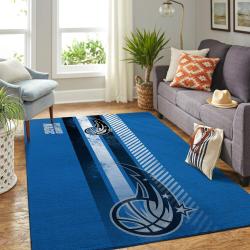 Orlando Magic Nba Area Rugs Living Room Carpet Team Logo Regtangle Carpet