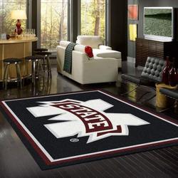 Mississippi State Area Rug Home Decor NCAA Team Logo Carpet Rug Living Room 20030457