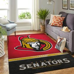 Ottawa Senators Nhl Area Rugs Living Room Carpet Sports Rug Regtangle Carpet