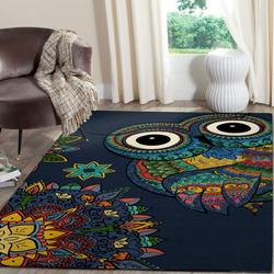 Owl Area Rug Living Room Rug Home Decor Home Decor Bedroom Living Room Decor