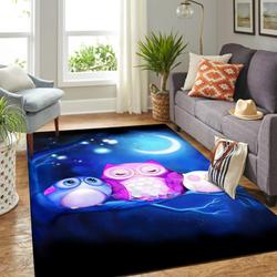 Owl Carpet Floor Area Rug Living Room Rug Home Decorhome Decorbedroom Living Room Decor