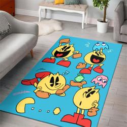 Pac Man Gaming Colection Area Rugs Living Room Carpet Rug Regtangle Carpet Floor Decor Home Decor