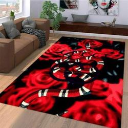 Snake Area Rug Living Room Rug Home Decor Video Game Gfd 101115
