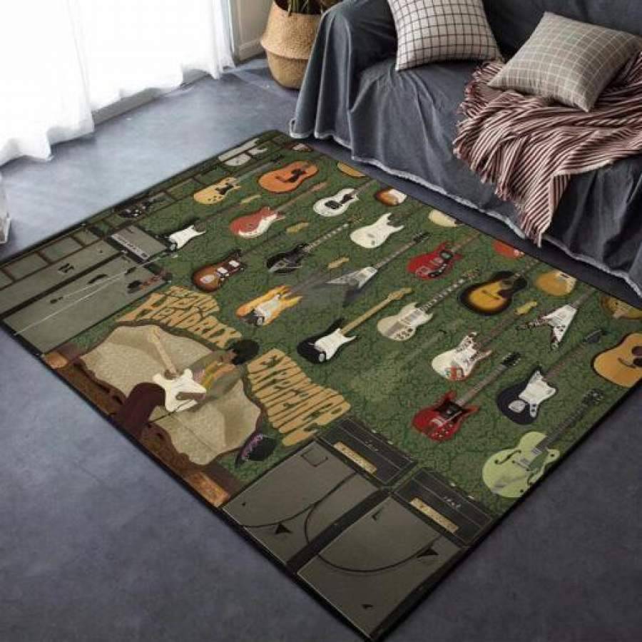 Guitar Area Rug Living Room Rug Home Decor Video Game Gfd 2002133