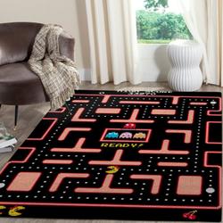 Pacman Area Rug Video Game Carpet Gamer Living Room Rugs Rug Regtangle Carpet Floor Decor Home Decor V498